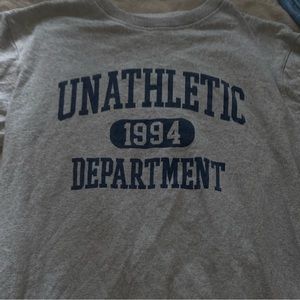 “UNATHLETIC 1994 DEPARTMENT”